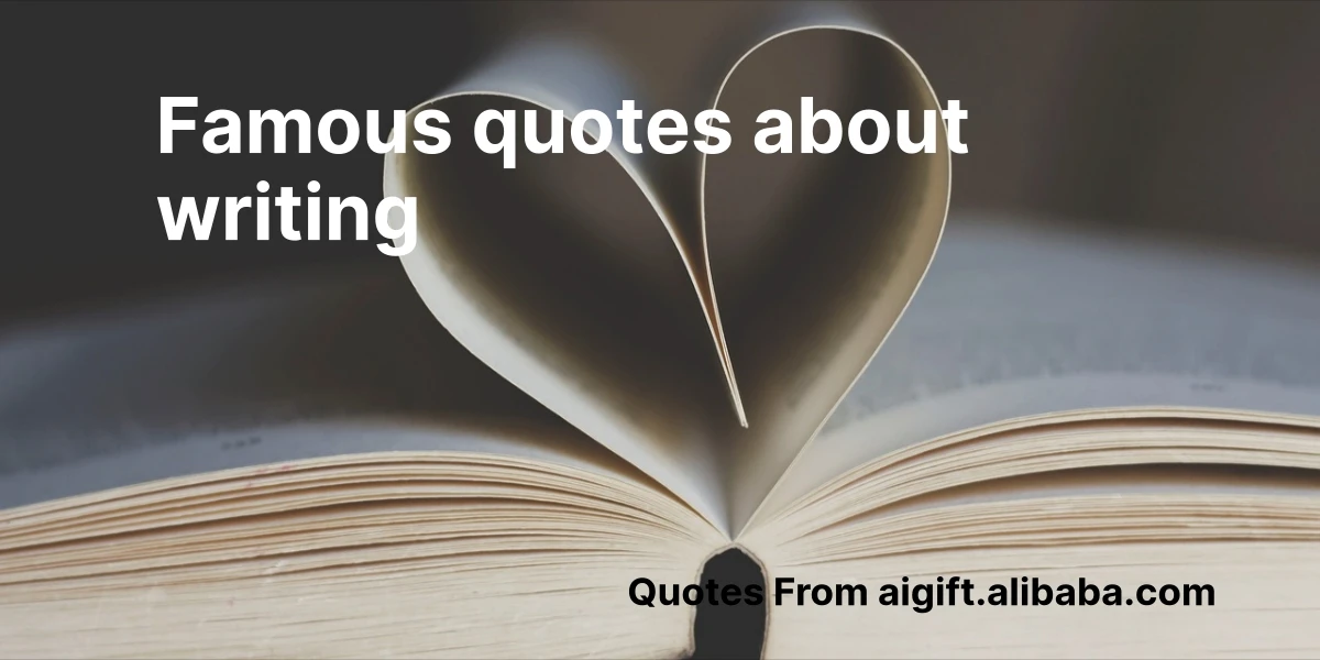 famous quotes about writing