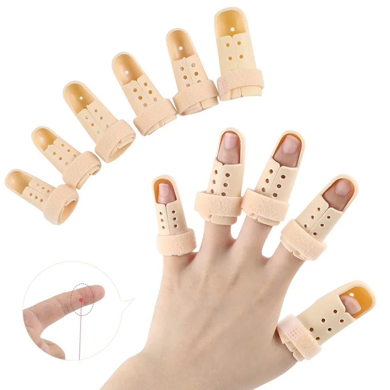 

Plastic padding comfortable baseball finger splints basketball finger protectors