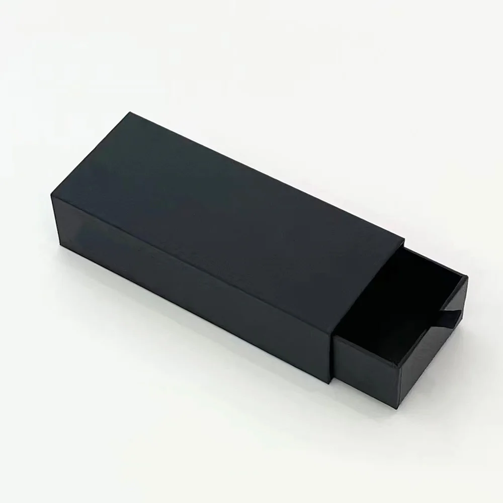 

100 Pack Customizable Black Rigid Sleeve Box