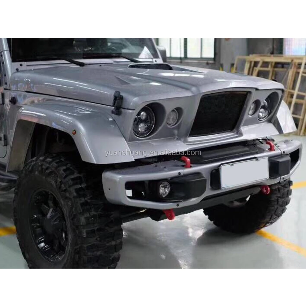 Fiber Glass Body Kits For Jeep Wrangler Jk 2007+ Auto Parts For Jeep