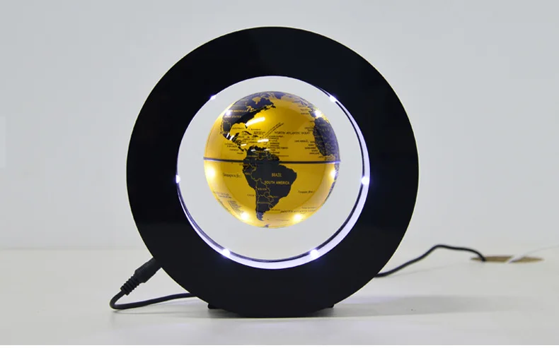 Table Decorative ABS Material AC12V 1000mA 3inch Round Floating Levitation Globe(Globe no Lighting)