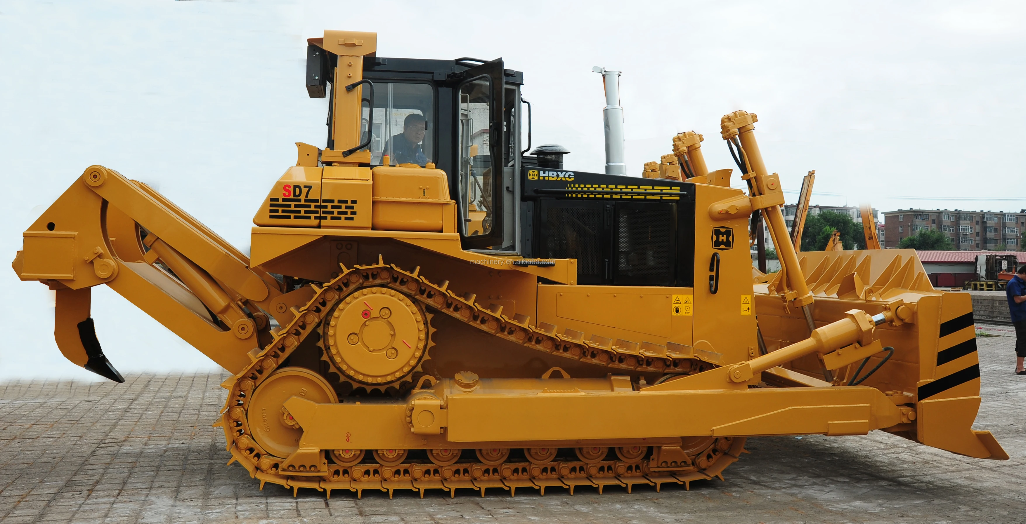 hbxg 230 hp crawler bulldozer sd7n metal rc bulldozer