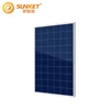 High Efficiency Solar Cell 280w Poly Solar 285W for Solar Power System from China Sunket