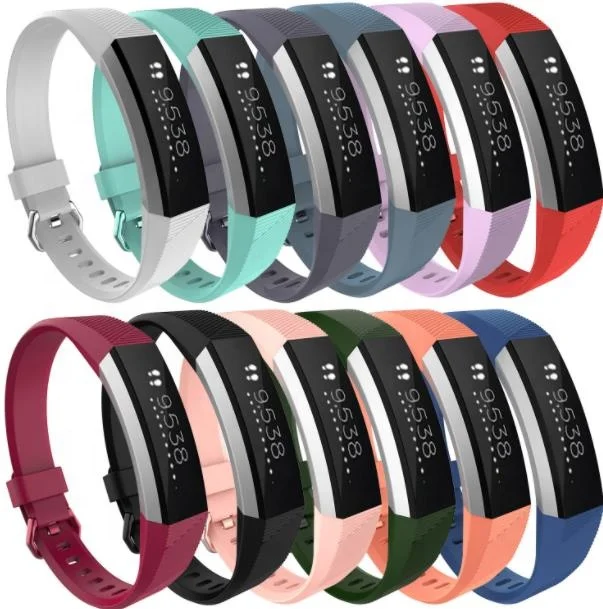 

Soft Silicone Wrist Strap for Fitbit Alta HR Band Wristband Large Small Bracelet Smart Watch Band Watchband for FitBit Alta, Many