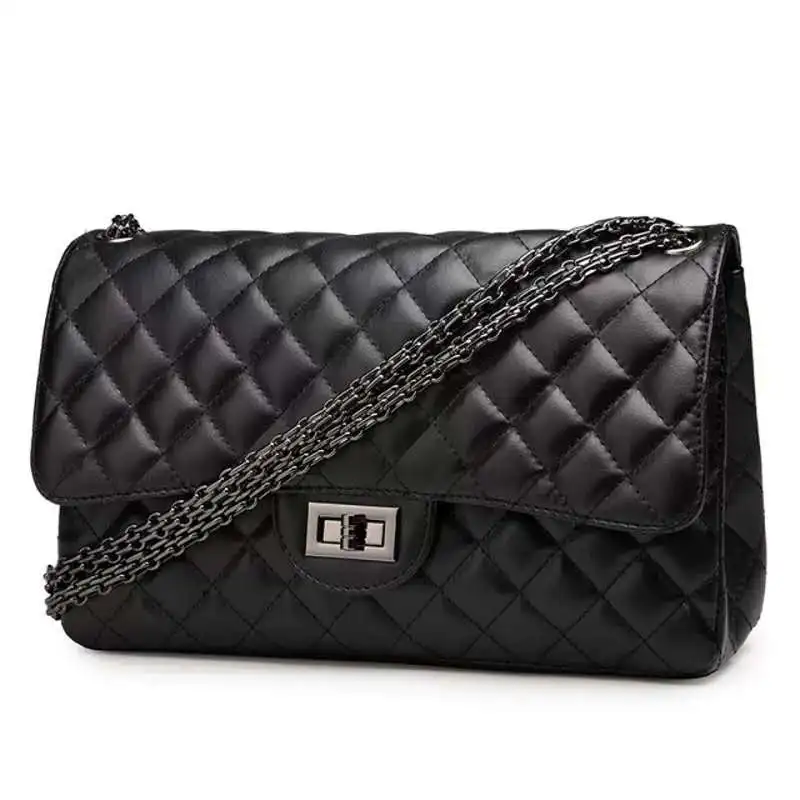 

Classic Diamond Pattern Women Plaid Messenger Bag Big Square Female Shoulder Bags Rhombus Lattice Large Size Luxury Lady Handbag, Accept custom made