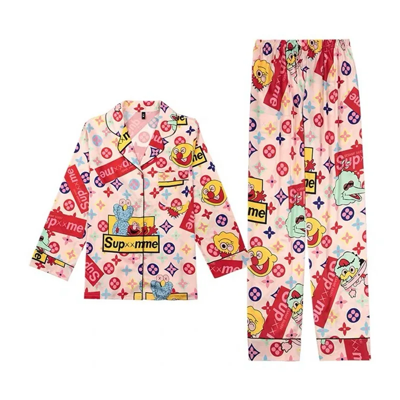 

Women's Sleepwear Sexy Silk Pajamas Transparent Quick-drying fabric, Pink