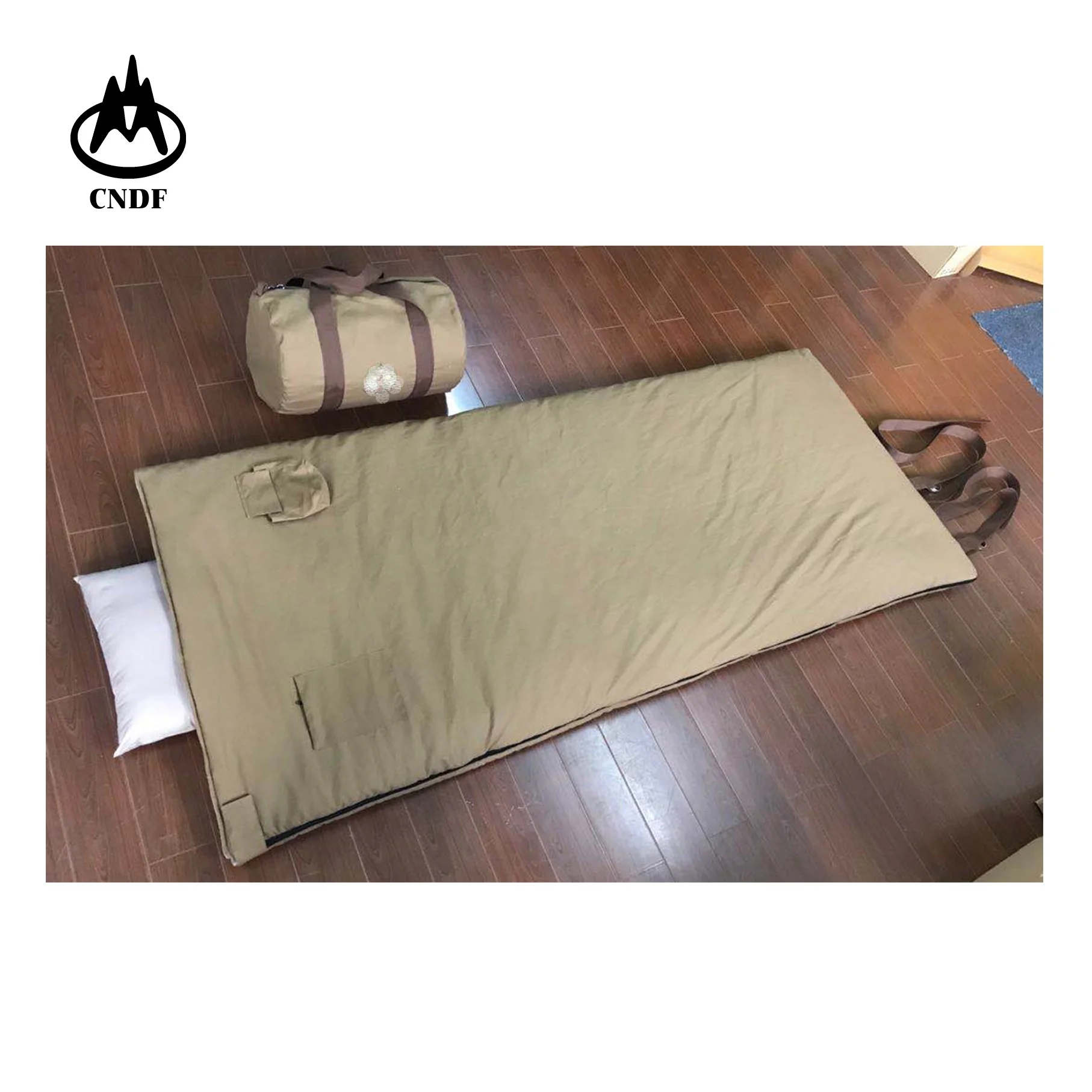 
canvas army Military sleeping bag with carry bag middle east big size warm cotton sleeping bag, water resistant 