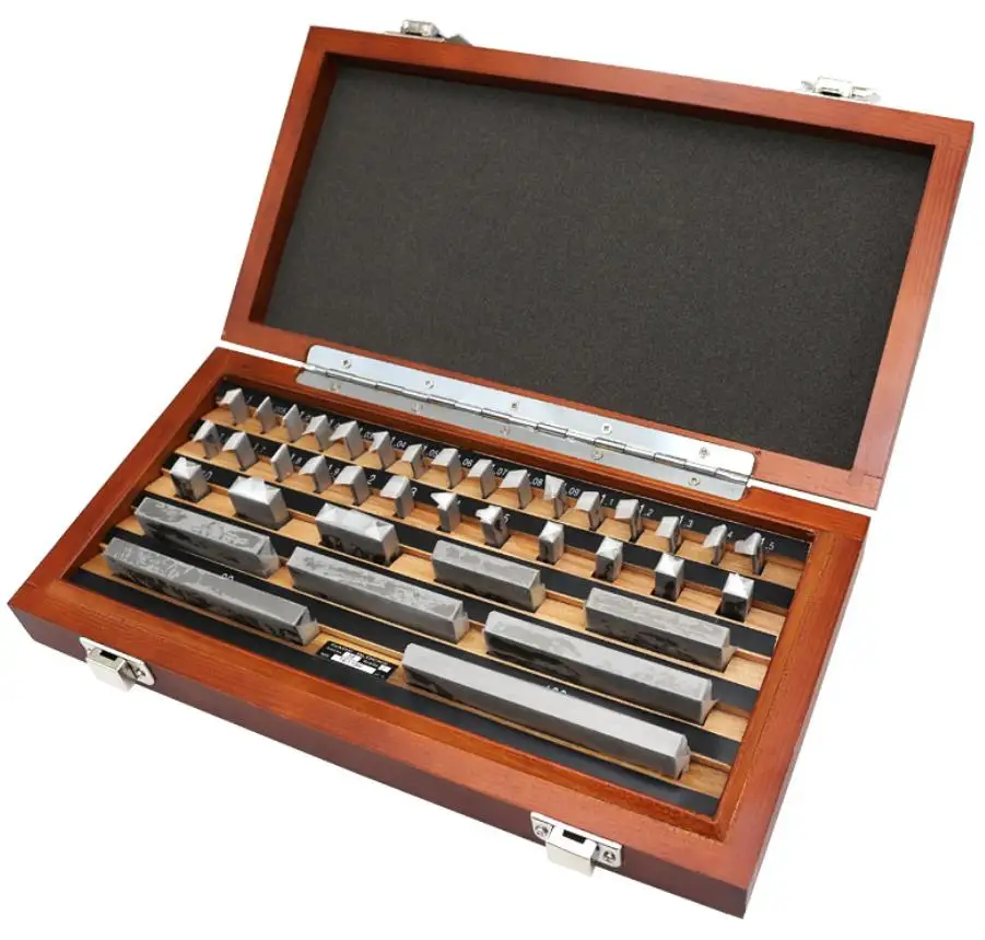 Slip Gauge Block Tungsten Gauge Block Set 32pcs 38pcs 47pcs 83pcs 87pcs