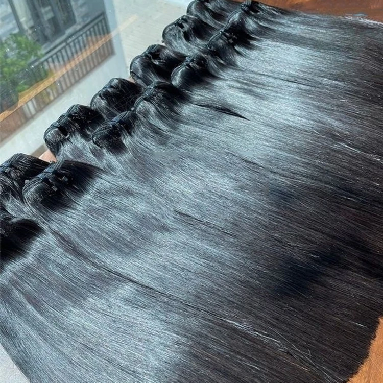 Raw Hair Vendors Wholesale Double Drawn Cuticle Aligned Human Hair Bone Straight Raw Cambodian Virgin Human Hair Bundles Vendor