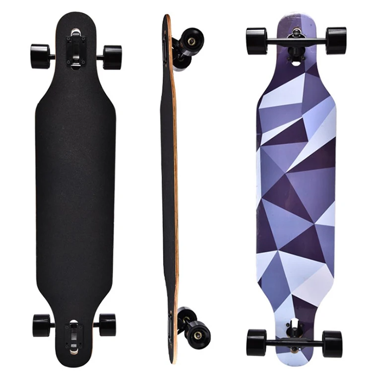 

Hot Sale Custom Logo 104*26*10cm Longboarding Maple Skateboard Company