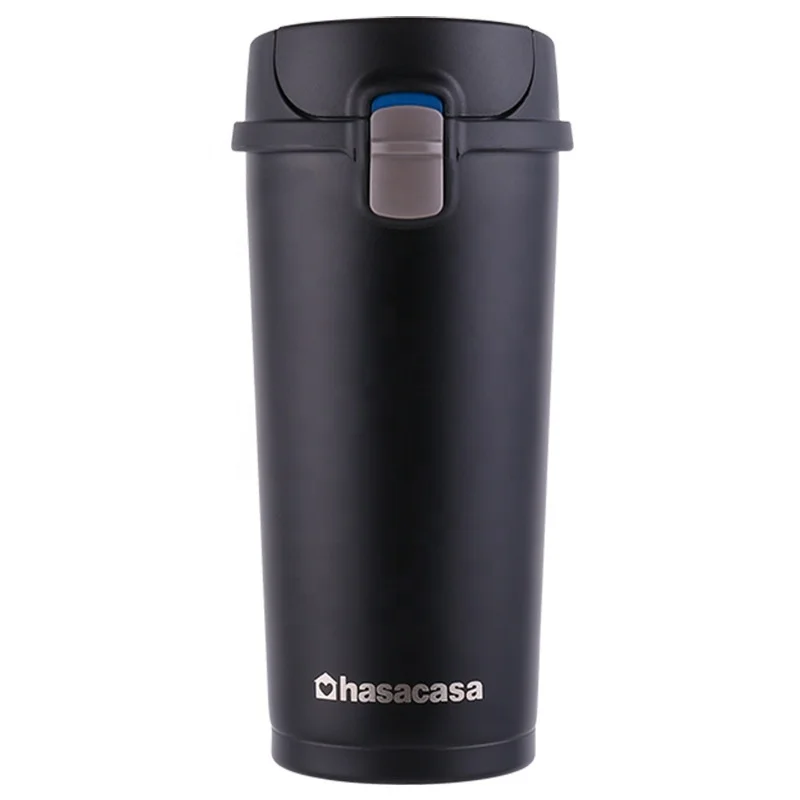 

New Arrival 304 Stainless Steel thermal car portable coffee cup pop-up cup customized water cup