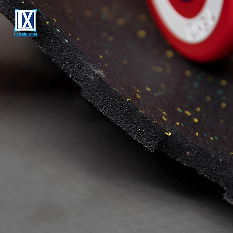 shock absorbing gym rubber floor mat
