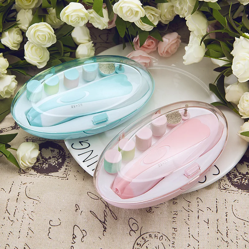 
Top Quality 4 Working Models Led Lights Low Noise Baby Nail Clipper File Nail Trimmer 