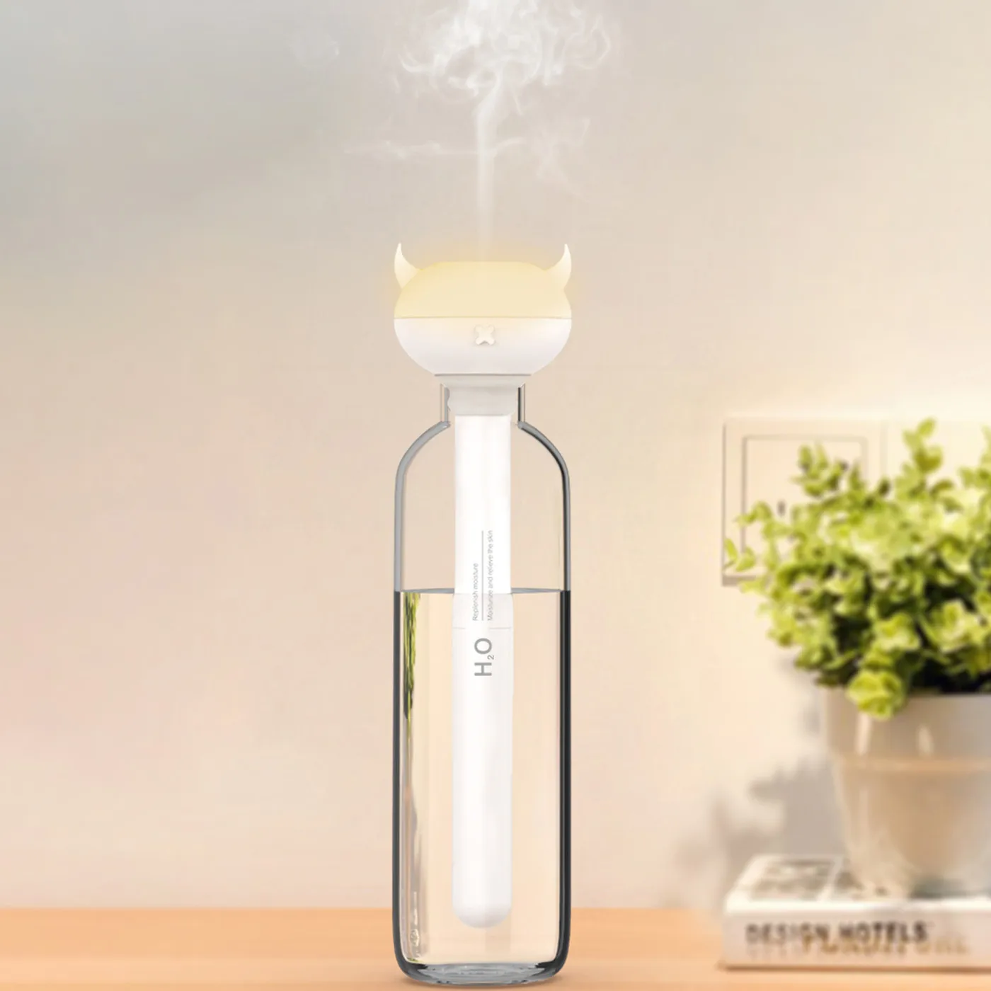 
Hot Sale Cool Mist Ultrasonic Water Diffuser Humidifier Portable Mini Humidifier Without Water Tank 