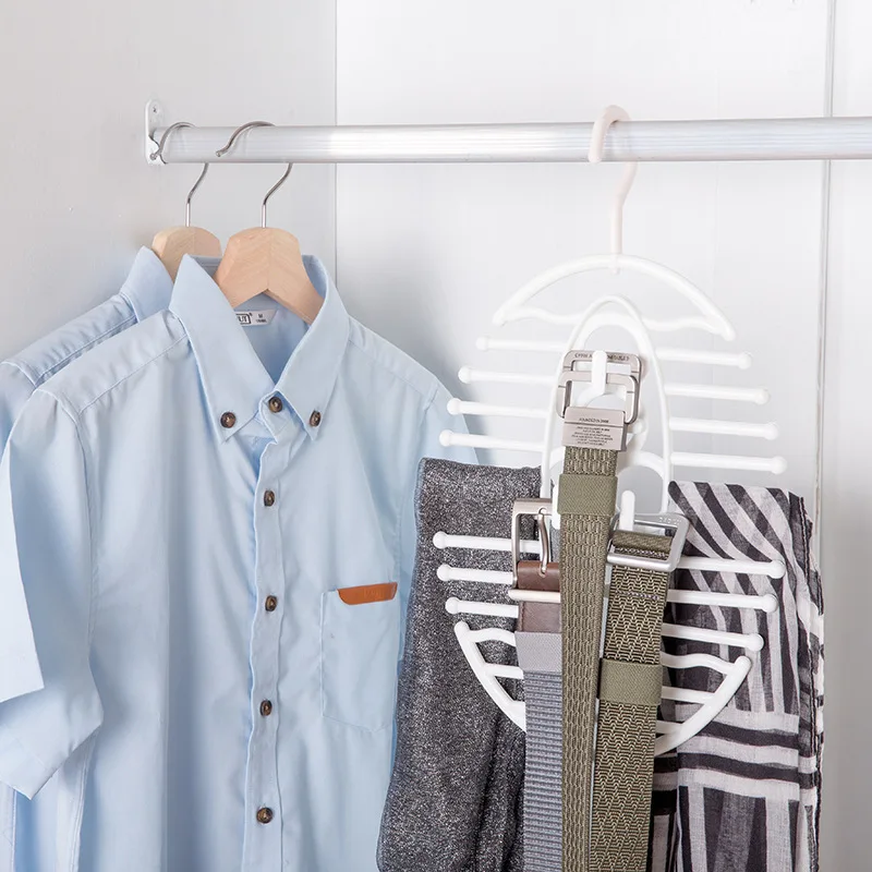 necktie hanger Scarf Hanger Holder Organizer Space Saver for Tie  Belt Scarves Socks Pack