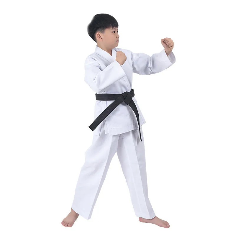 

8 Oz White Twill Wkf Approved Summer White Thin Breathable Karate Uniform Gi