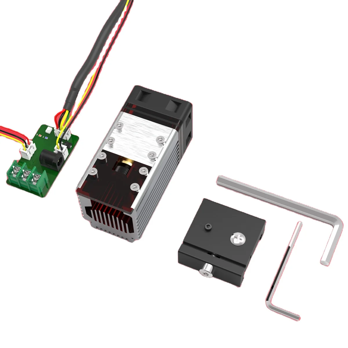 
2020 NEJE 30W 450nm laser module head kits for DIY With TTL / PWM Modulation for laser cutting machine laser engraving machine 