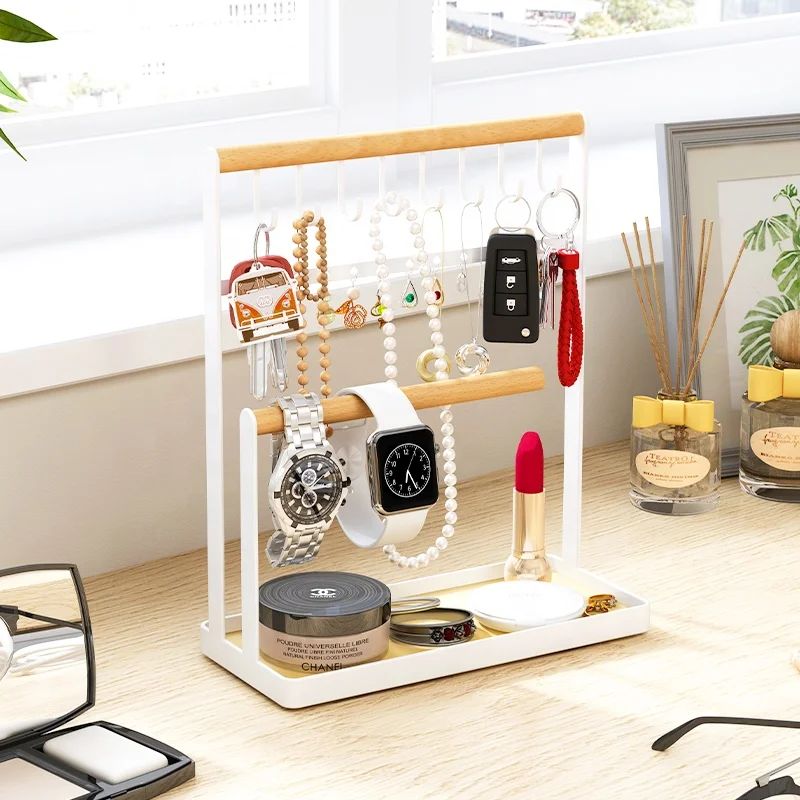 

Metal storage organizer bracelet earrings holder display jewelry stand