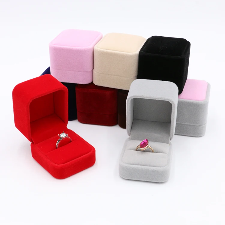 

Jewelry Set Velvet Box Necklace Earring Ring Necklace Bracelet Gift Display Case