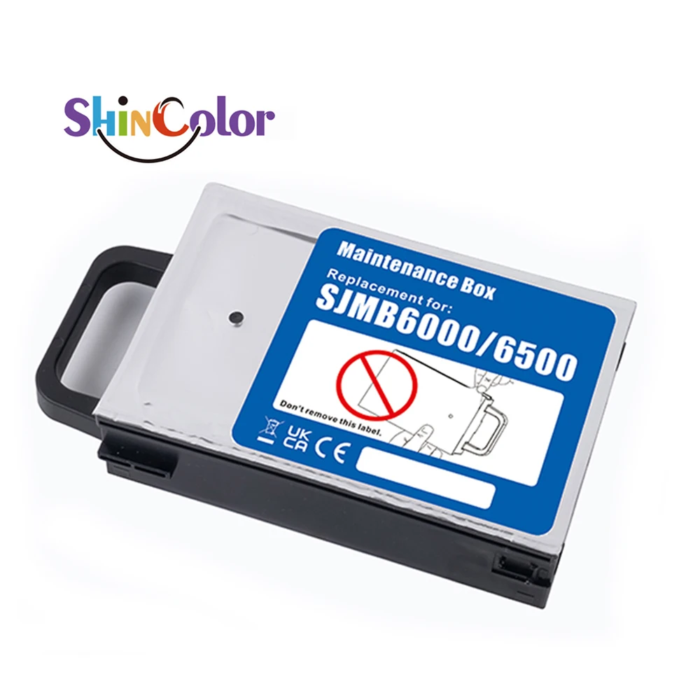 ShinColor Compatible SJMB6000/6500 Printers Ink Maintenance Box for Epson CW-C6000 C6500 Series Color Label Printers