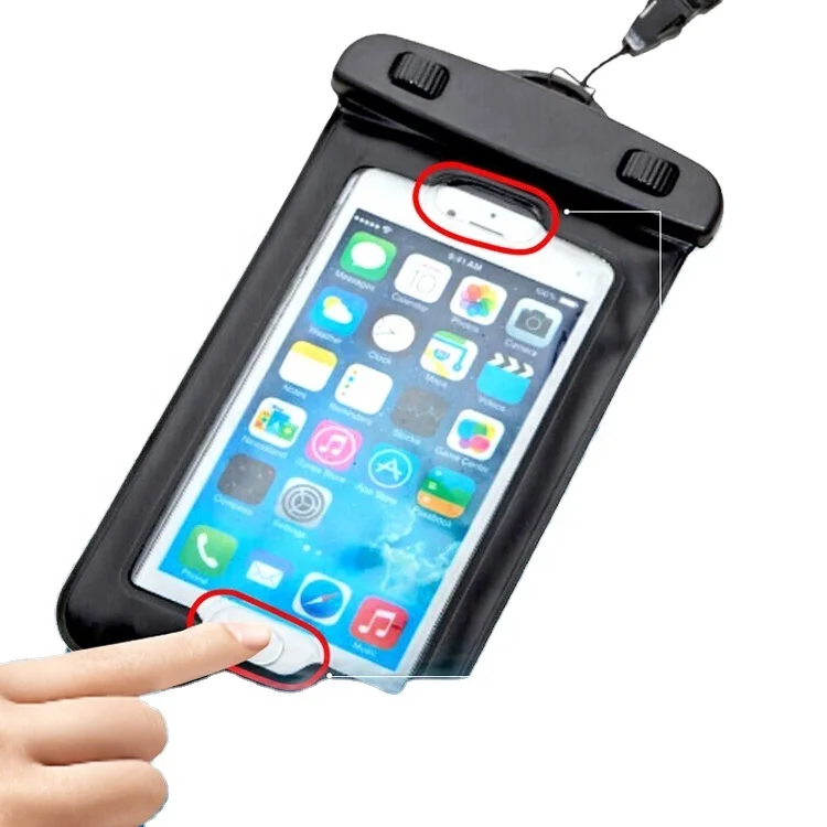 

YUANFENG Outdoor and Underwater Activities Touch Screen IPX8 PVC Waterproof Phone Bag