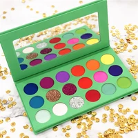 

Low moq makeup 18 holes glitter eyeshadow palette