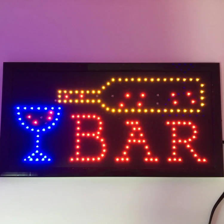 Hot Sale Custom Easy Use Hanging LED Lights Flex Neon Sign OPEN For Adverting Neon Light