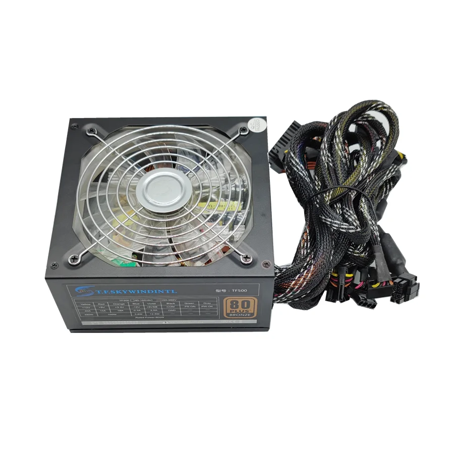 

High quality 80plus gold 500W PSU atx power source Computer Power Supply Computer Case PC Power
