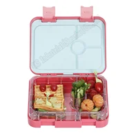 

Highest quality ABS and Tritan plastics 4-compartment design Bento Lunch Box for kids/adults