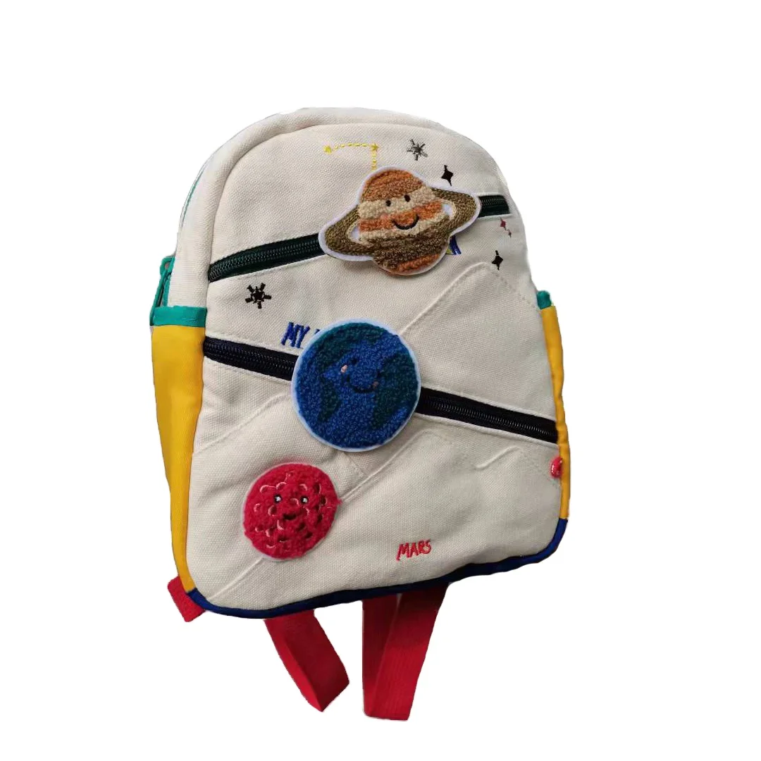 

Cartoon school bag Design 3D cute Pre Kindergarten Kids baby Cartoon simple small school backpack