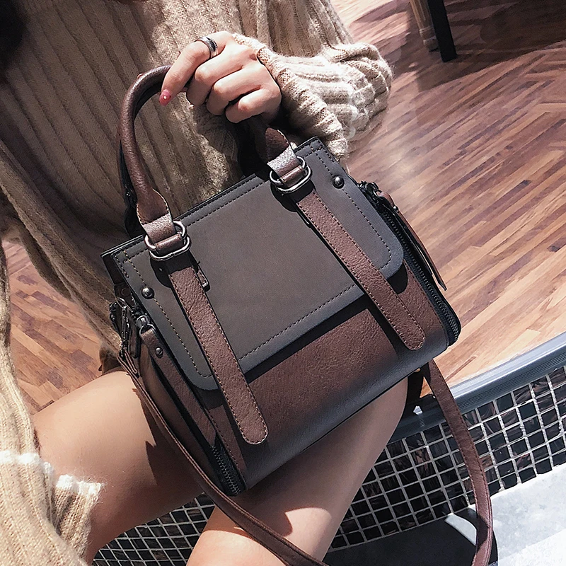 

China Best Supplier Vintage Women Bag Hot selling women fashion style tote bag handbags, Blue, black,white or custom made