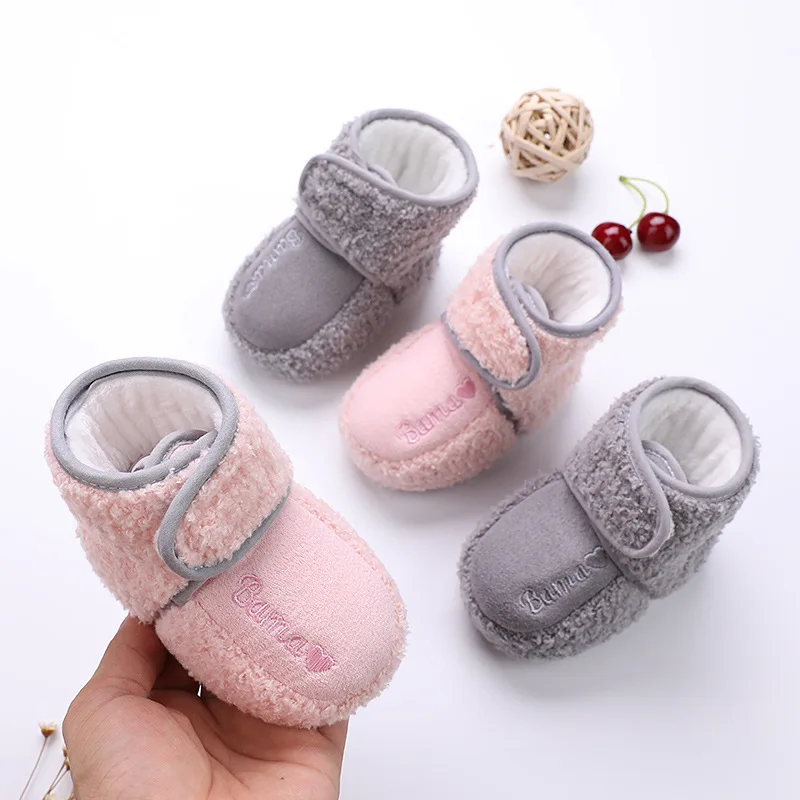 

Baby Shoes Boy Girl Toddler Shoes Born First Walkers Lovely Baby Booties Fashion Kids Anti-Slip Sneakers