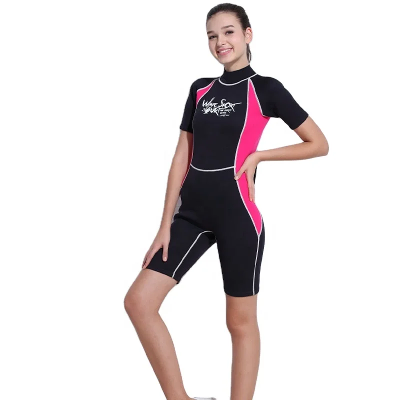 

Guangzhou Vanguard Custom colored fat lady wetsuit women plus size neoprene diving wetsuit, Customized