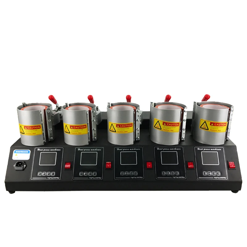 

5 in 1 mug heat press machine Mug printing heat press machine Mug Sublimation Transfer Machine