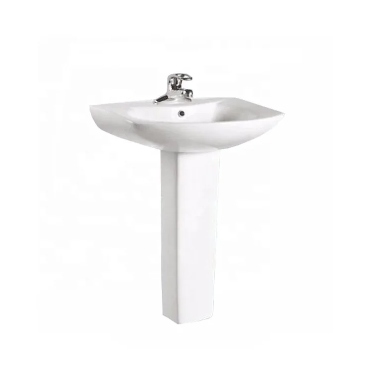 sanitary ware ceramic bathroom pedestal wash basin sink parts