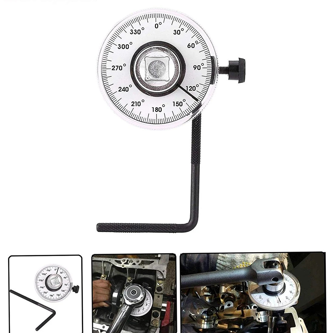 Protractor Torque Angle Gauge Motorq Angular Torque Gauge 1/2" Drive