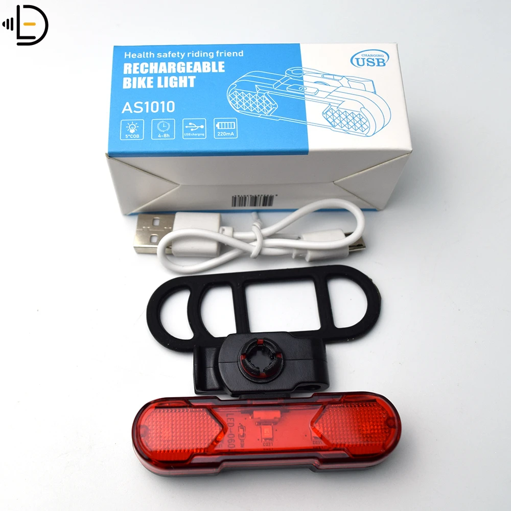 as1010 rechargeable bike light