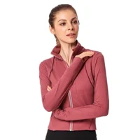 

Oem Customize Accepted Zip Jacket Long Sleeve Women Fitness Top Yoga Clothes Fitness Yoga Wear