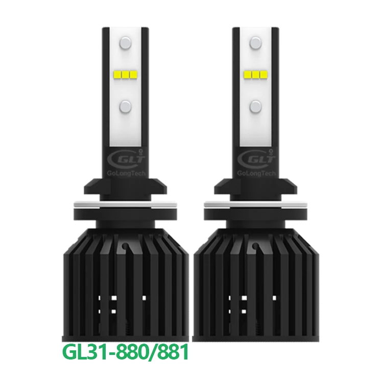 GL31 C323 880 881 car  the brightest LED headlight with high & low beam H1 H7 5052 9006 auto led headlight