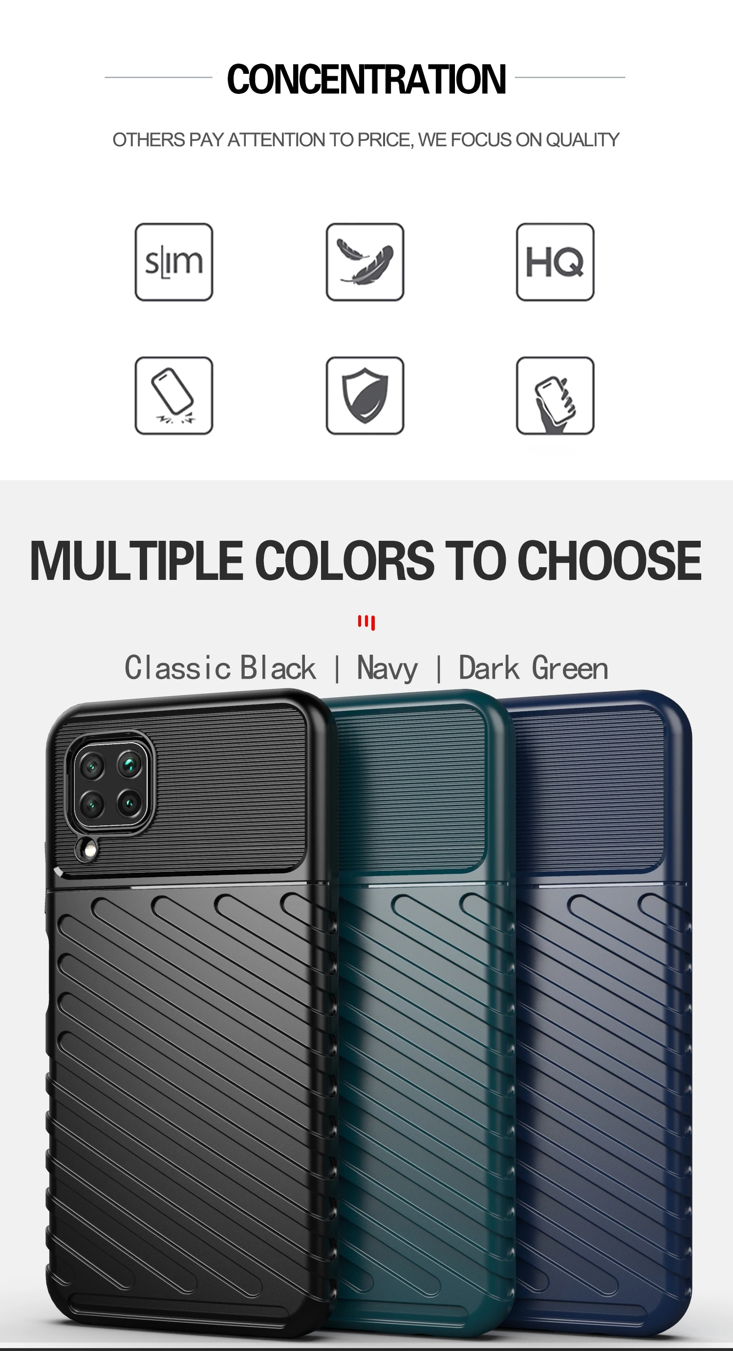 华为p40 lite防震tpu手机后盖手机壳