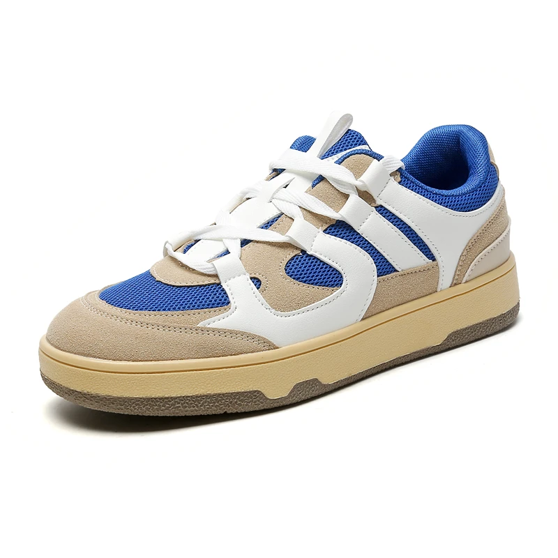 

Professional Manufacture Men Trainers Street Style Men's Casual Sneakers, Black,grey,blue