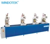 plastic door and window profile 4 head pvc window four point corner welding machine