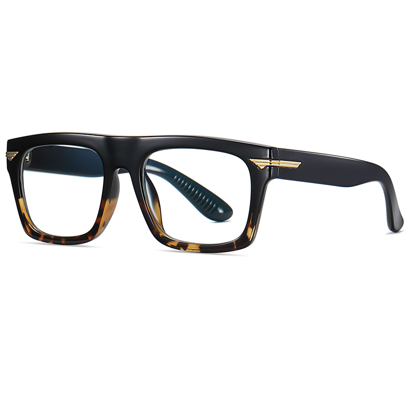 

New Arrival Blue Light Blocking Square Frame TR90 Eyeglasses Unisex Fashion Designer Optical Frame For Men Eye Glasses Oversized