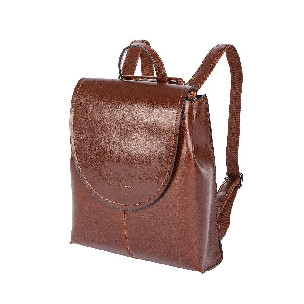 

2021 New Arrival Fashion Leisure Pu Leather Handbag waterproof Backpack bag Women crossbody for Daily Life