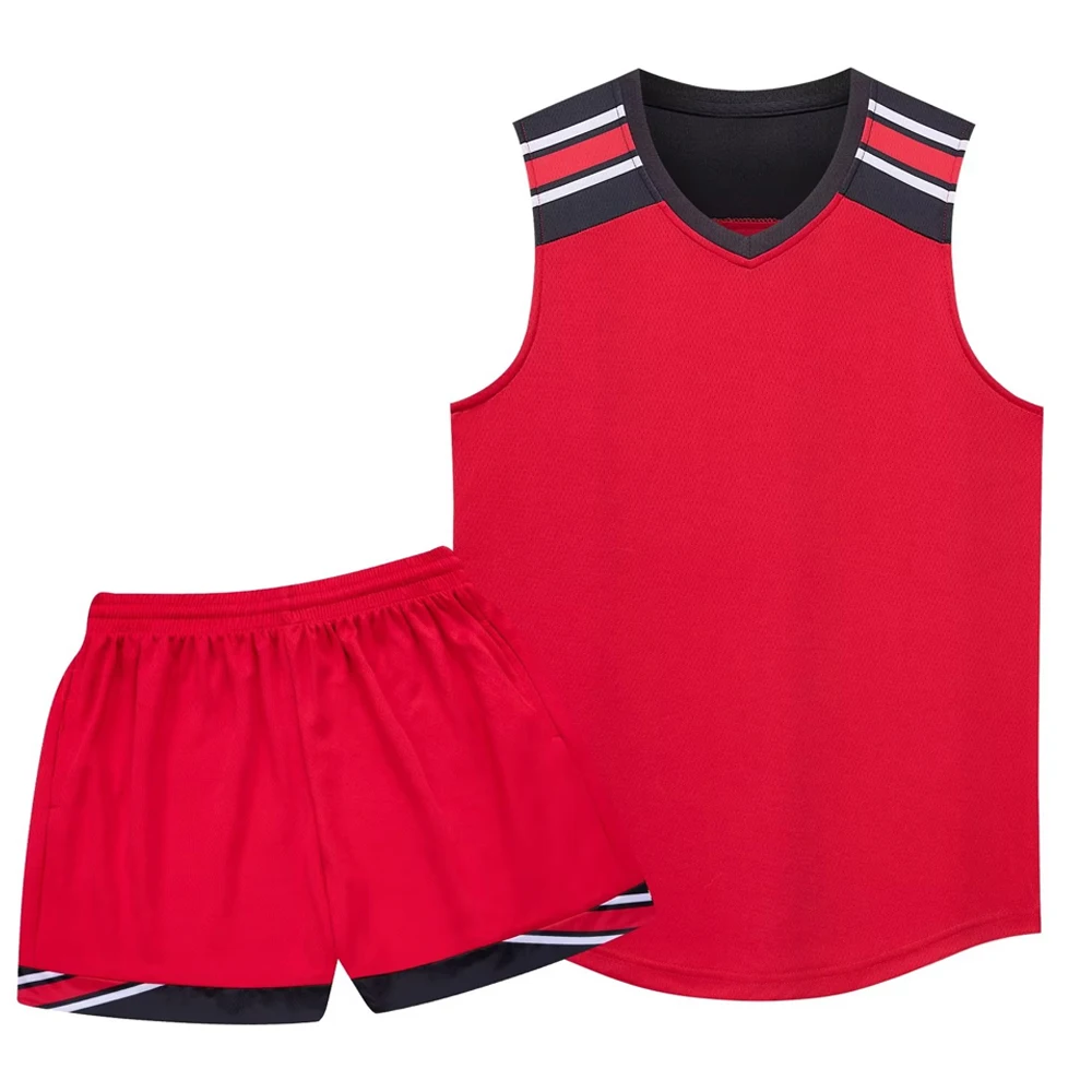 

Adult Basketball Uniform Sets Latest Wholesale Custom Men Basketball Uniform Set Comfortable Customized Basketball Wear