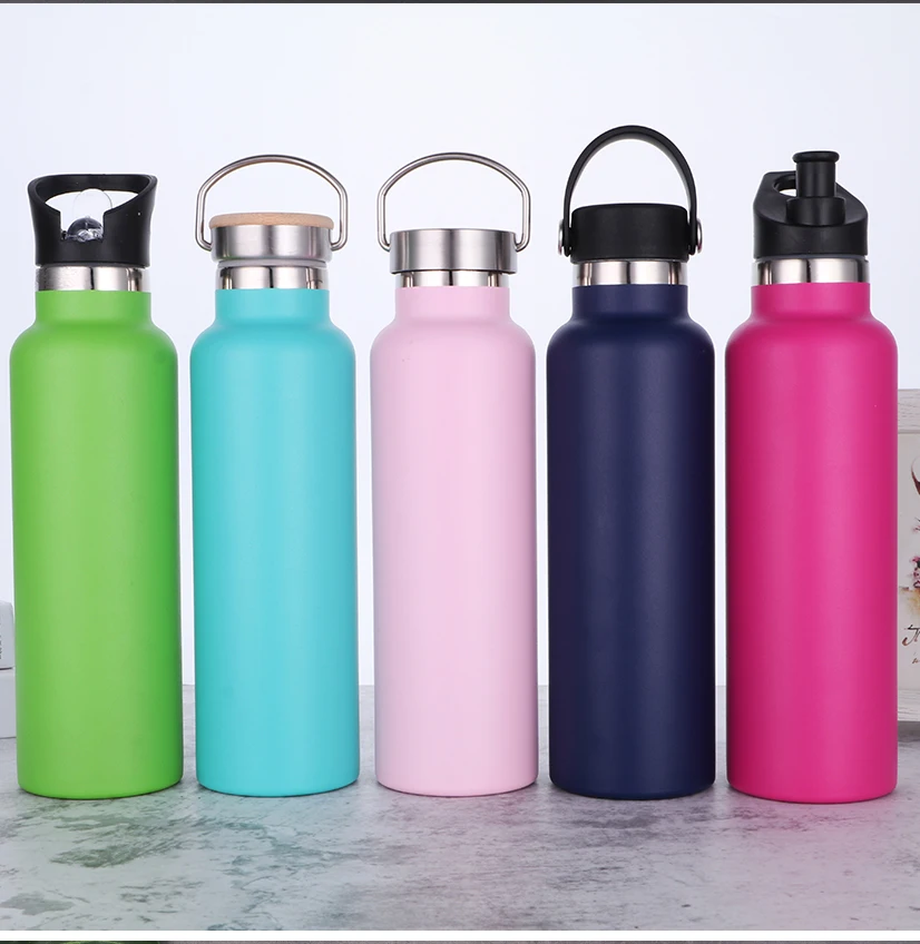 

2021 best seller double wall 500 ml vacuum flask wholesale factory price insulated sport stainless steel water bottle with lid, Customized color