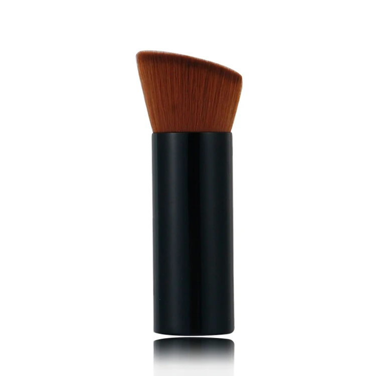 

Angled Foundation Kabuki makeup brush for liquid cream, Black