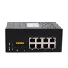 10 Port 1000Mbps DIN Rail ethernet ring Gigabit Industrial PoE Switch