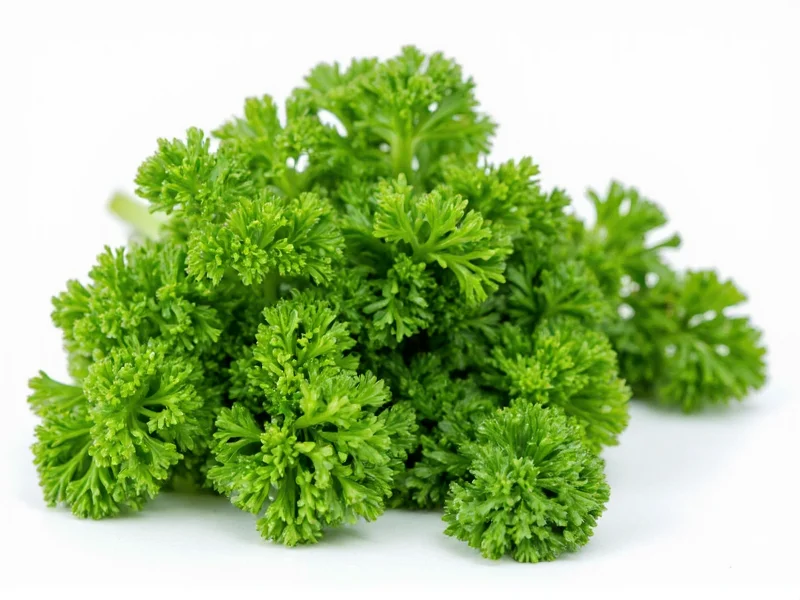 is parsley a spice