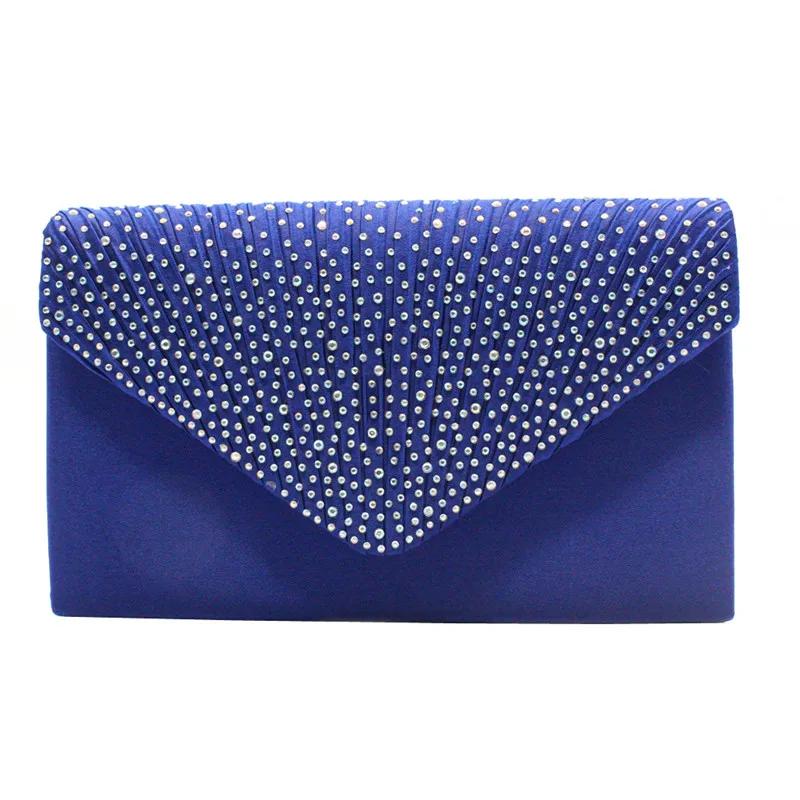 

Hot sale solid color rhinestone purse mini evening bags women handbags ladies crossbody clutch bag for woman, 13colors